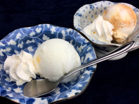 本日のアイス /長野県諏訪市の黒毛和牛もつ鍋と牛タンの居酒屋/宴屋とんぼ 